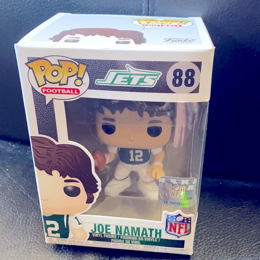 Funko Pop Football Joe Namath #88 new